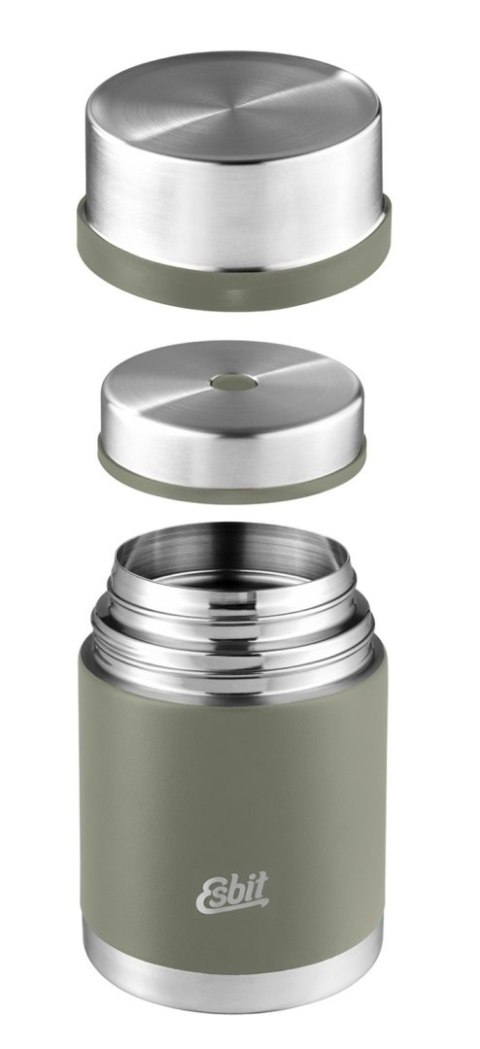 Termos na jedzenie Esbit Sculptor Food Jug 1l szary (stone grey)