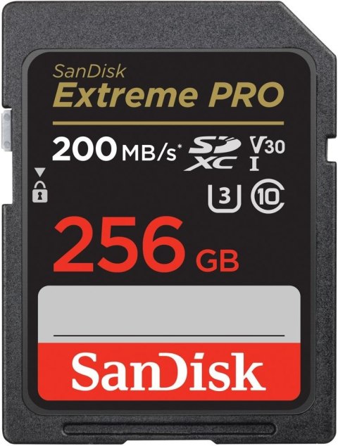 Karta pamięci SANDISK 256 GB Opakowanie Karta pamięci SANDISK 256 GB Opakowanie