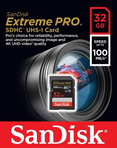 Karta pamięci SANDISK 32 GB Opakowanie Karta pamięci SANDISK 32 GB Opakowanie