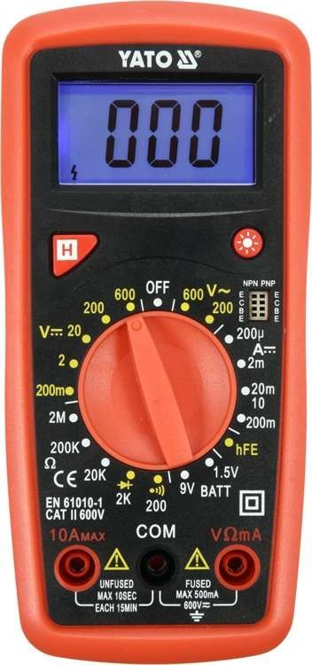 Miernik elektroniczny YATO YT-73081 Miernik elektroniczny YATO YT-73081