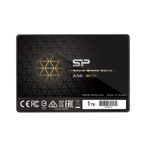 Dysk SSD SILICON POWER Ace A58 1 TB Ace A58 (2.5″ /1 TB /SATA III /560MB/s /530MB/s) Dysk SSD SILICON POWER Ace A58 1 TB Ace A58 (2.5″ /1 TB /SATA III /560MB/s /530MB/s)