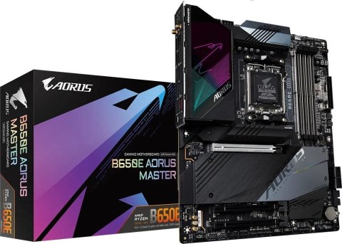 Płyta główna GIGABYTE B650E AORUS MASTER AM5 ATX Płyta główna GIGABYTE B650E AORUS MASTER AM5 ATX