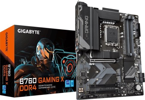 Płyta główna GIGABYTE B760 GAMING X DDR4 LGA1700 ATX Płyta główna GIGABYTE B760 GAMING X DDR4 LGA1700 ATX