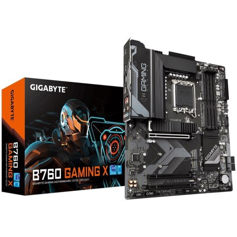 Płyta główna GIGABYTE B760 GAMING X LGA1700 ATX Płyta główna GIGABYTE B760 GAMING X LGA1700 ATX