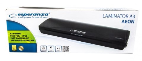 Laminator ESPERANZA A3 Aeon EFL003 Laminator ESPERANZA A3 Aeon EFL003