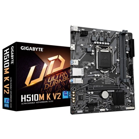 Płyta główna GIGABYTE H510M K V2 LGA1200 MICRO ATX Płyta główna GIGABYTE H510M K V2 LGA1200 MICRO ATX