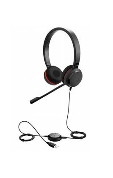 Słuchawki z mikrofonem JABRA Evolve 30 II Stereo Czarny Słuchawki z mikrofonem JABRA Evolve 30 II Stereo Czarny