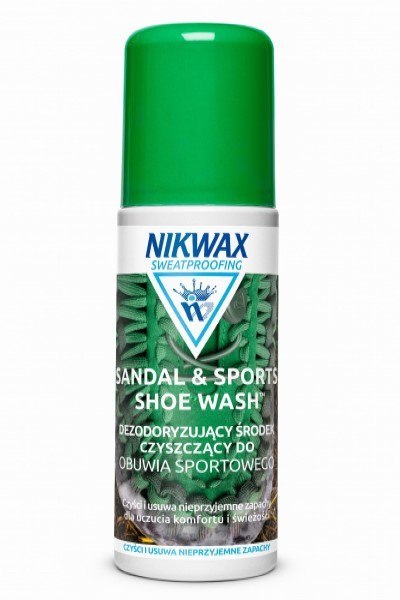 Środek czyszczący Nikwax Sandal & Sports Shoe Wash 125 ml gąbka Środek czyszczący Nikwax Sandal & Sports Shoe Wash 125 ml gąbka