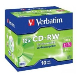 VERBATIM 700 MB 4x Jewel Case 10 szt.
