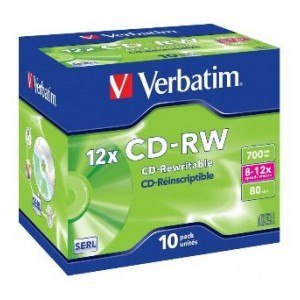 VERBATIM 700 MB 4x Jewel Case 10 szt. VERBATIM 700 MB 4x Jewel Case 10 szt.