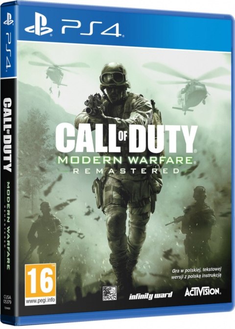 Gra Call of Duty Modern Warfare Remastered (PS4) PL Gra Call of Duty Modern Warfare Remastered (PS4) PL