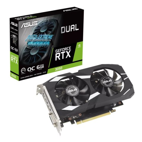 Karta graficzna ASUS Dual GeForce RTX 3050 OC 6GB GDDR6