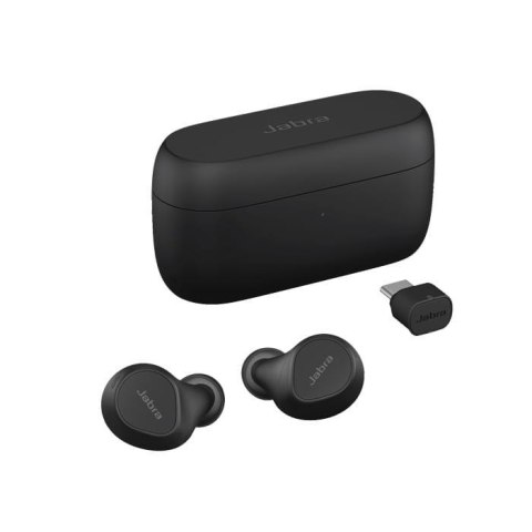 Słuchawki bezprzewodowe JABRA Evolve2 Buds USB-C MS (Czarny) Słuchawki bezprzewodowe JABRA Evolve2 Buds USB-C MS (Czarny)