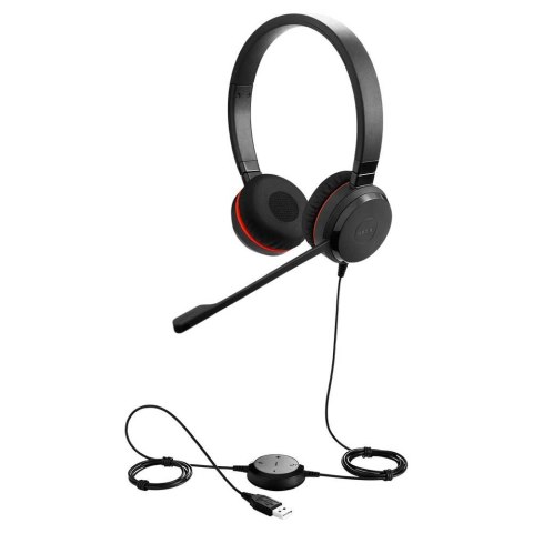 Słuchawki nauszne z mikrofonem JABRA Evolve 20SE (1.2m /Przewodowe wtyk/Czarny) Słuchawki nauszne z mikrofonem JABRA Evolve 20SE (1.2m /Przewodowe wtyk/Czarny)