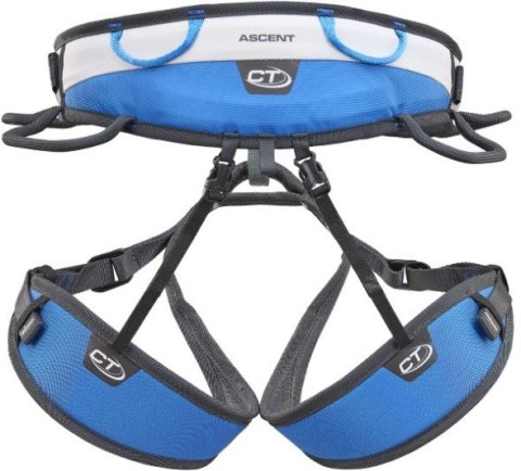 Uprząż wspinaczkowa CT Ascent M-L niebieska (blue/silver) Uprząż wspinaczkowa CT Ascent M-L niebieska (blue/silver)