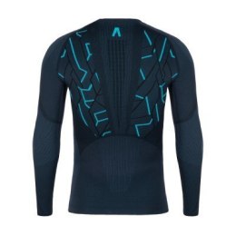 Bluza termoaktywna męska Alpinus Gausdal grafitowo-niebieska r. XXL