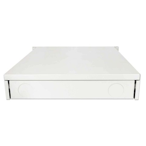 Szuflada do szaf Rack, 2U, z zamkiem, 466mm, szara Szuflada do szaf Rack, 2U, z zamkiem, 466mm, szara