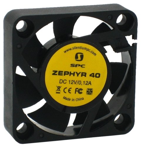 Wentylator do obudów SILENTIUM PC Zephyr 40 SPC010 Wentylator do obudów SILENTIUM PC Zephyr 40 SPC010