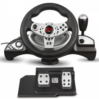 Kierownica PS4/PS3/XBOX ONE/PC(X-INPUT/D-INPUT)/Switch/ Android 8IN Kierownica PS4/PS3/XBOX ONE/PC(X-INPUT/D-INPUT)/Switch/ Android 8IN