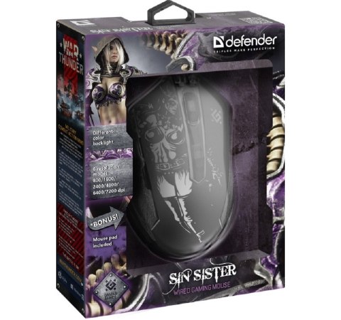 Mysz Przewodowe DEFENDER 52933 Mysz Przewodowe DEFENDER 52933