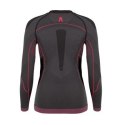 Bluza termoaktywna damska Alpinus Mora grafitowo-różowa r. S