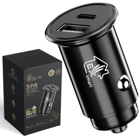 Ładowarka EXTRALINK 1x USB 2.0 Czarny CARCHARESL01 Ładowarka EXTRALINK 1x USB 2.0 Czarny CARCHARESL01