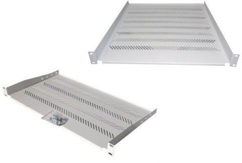 Półka 19" 1U G/250 szary (RAL 7035) Półka 19" 1U G/250 szary (RAL 7035)