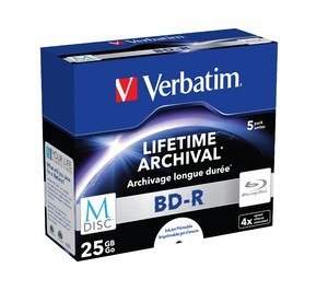 VERBATIM 25 GB 4x Jewel Case 5 szt.