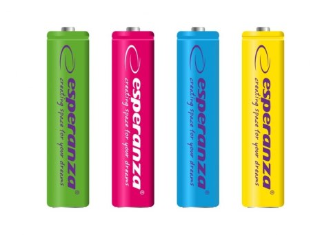 Baterie ESPERANZA Niklowo-wodorkowa AA (LR06, FR6, R6, 15A, MN1500, AM3, UM3, HP7) 2000mAh 4 szt. EZA108 Baterie ESPERANZA Niklowo-wodorkowa AA (LR06, FR6, R6, 15A, MN1500, AM3, UM3, HP7) 2000mAh 4 szt. EZA108
