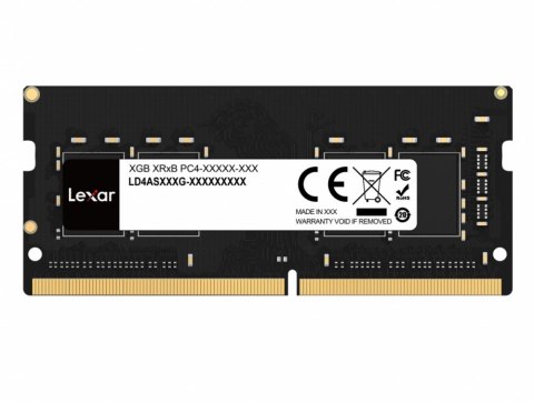 Pamięć LEXAR (SODIMM/DDR4/16 GB/3200MHz/22 CLCL/SINGLE) Pamięć LEXAR (SODIMM/DDR4/16 GB/3200MHz/22 CLCL/SINGLE)