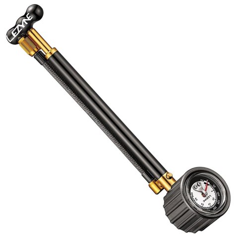 Pompka do amortyzatora Lezyne Schock Drive czarno-złota (black/gold) Pompka do amortyzatora Lezyne Schock Drive czarno-złota (black/gold)