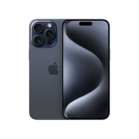 Smartphone APPLE iPhone 15 Pro Max 256 GB Blue Titanium (Tytanowy) MU7A3PX/A Smartphone APPLE iPhone 15 Pro Max 256 GB Blue Titanium (Tytanowy) MU7A3PX/A