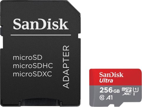Karta pamięci SANDISK 256 GB Adapter SD Karta pamięci SANDISK 256 GB Adapter SD