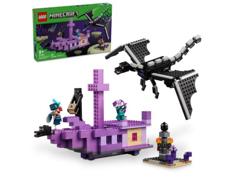 LEGO MINECRAFT Smok Kresu i statek Kresu 21264