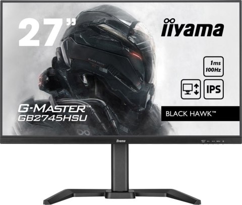 Monitor IIYAMA GB2745HSU-B1 (27" /IPS /100Hz /1920 x 1080 /Czarny) Monitor IIYAMA GB2745HSU-B1 (27" /IPS /100Hz /1920 x 1080 /Czarny)
