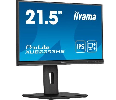 Monitor IIYAMA XUB2293HS-B5 (21.5" /IPS /75Hz /1920 x 1080 /Czarny) Monitor IIYAMA XUB2293HS-B5 (21.5" /IPS /75Hz /1920 x 1080 /Czarny)