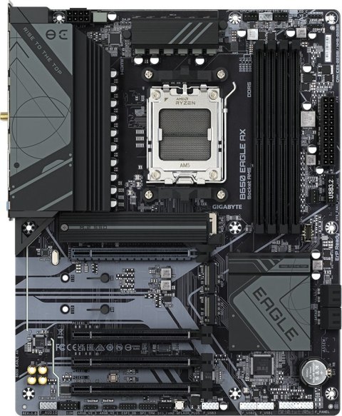 Płyta główna GIGABYTE B650E EAGLE AX AM5 ATX Płyta główna GIGABYTE B650E EAGLE AX AM5 ATX