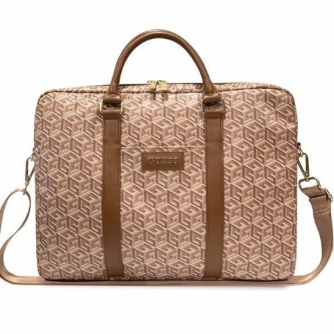 Torba na laptopa GUESS Stripes GUE002884 (maks.16"/Brązowy) Torba na laptopa GUESS Stripes GUE002884 (maks.16"/Brązowy)