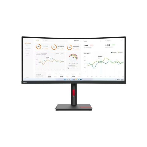 Monitor LENOVO 63D4GAT1EU (34" /VA /60Hz /3440 x 1440 /Czarny) Monitor LENOVO 63D4GAT1EU (34" /VA /60Hz /3440 x 1440 /Czarny)