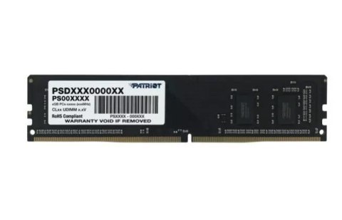 Pamięć PATRIOT (UDIMM/DDR4/8 GB/2666MHz/1.2V/19CL/SINGLE)