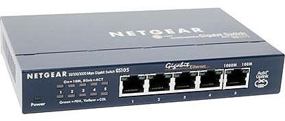 Przełącznik NETGEAR GS105GE (5x 10/100/1000 ) Przełącznik NETGEAR GS105GE (5x 10/100/1000 )