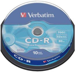 VERBATIM 700 MB 52x Cake 10 szt.