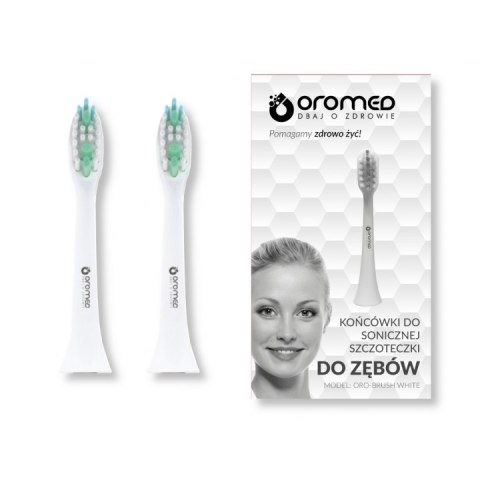 Końcówki do szczoteczki OROMED SZC_KOŃ_BRUSH_W Końcówki do szczoteczki OROMED SZC_KOŃ_BRUSH_W