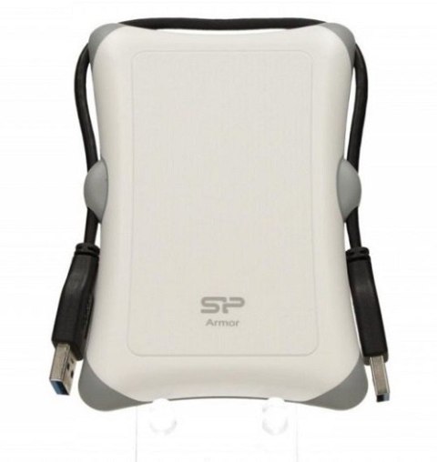 Dysk twardy zewnętrzny SILICON POWER Armor A30 2TB Biały SP020TBPHDA30S3W SP020TBPHDA30S3W Dysk twardy zewnętrzny SILICON POWER Armor A30 2TB Biały SP020TBPHDA30S3W SP020TBPHDA30S3W