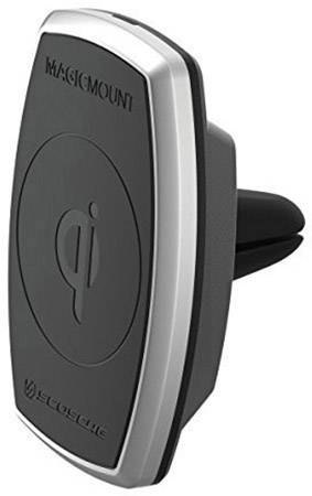 Scosche MagicMount Pro Charge Vent - uchwyt samochodowy na kratkę nawiewu z ładowaniem bezprzewodowym (czarny) Scosche MagicMount Pro Charge Vent - uchwyt samochodowy na kratkę nawiewu z ładowaniem bezprzewodowym (czarny)