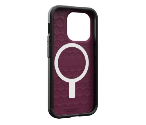 UAG Civilian Magsafe - obudowa ochronna do iPhone 15 Pro kompatybilna z MagSafe (bordeaux) UAG Civilian Magsafe - obudowa ochronna do iPhone 15 Pro kompatybilna z MagSafe (bordeaux)