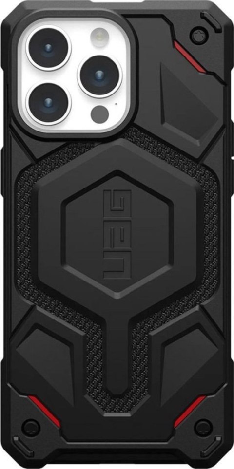UAG Monarch Pro - obudowa ochronna do iPhone 15 Pro kompatybilna z MagSafe (kevlar black) UAG Monarch Pro - obudowa ochronna do iPhone 15 Pro kompatybilna z MagSafe (kevlar black)