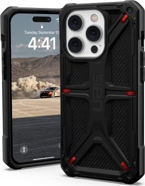 UAG Monarch - obudowa ochronna do iPhone 14 Pro (kevlar black) UAG Monarch - obudowa ochronna do iPhone 14 Pro (kevlar black)