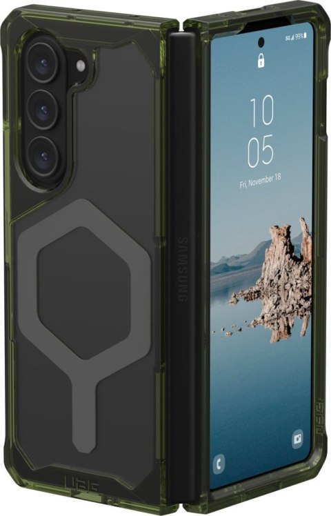 UAG Plyo Pro - obudowa ochronna do Samsung Galaxy Fold 5 z wbudowanym modułem magnetycznym (olive-space grey) UAG Plyo Pro - obudowa ochronna do Samsung Galaxy Fold 5 z wbudowanym modułem magnetycznym (olive-space grey)