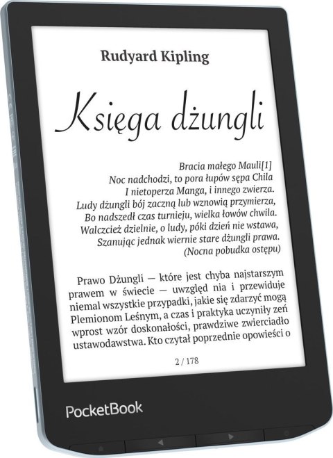 Czytnik e-Book POCKETBOOK PB629-2-WW (Niebiesko-czarny) Czytnik e-Book POCKETBOOK PB629-2-WW (Niebiesko-czarny)